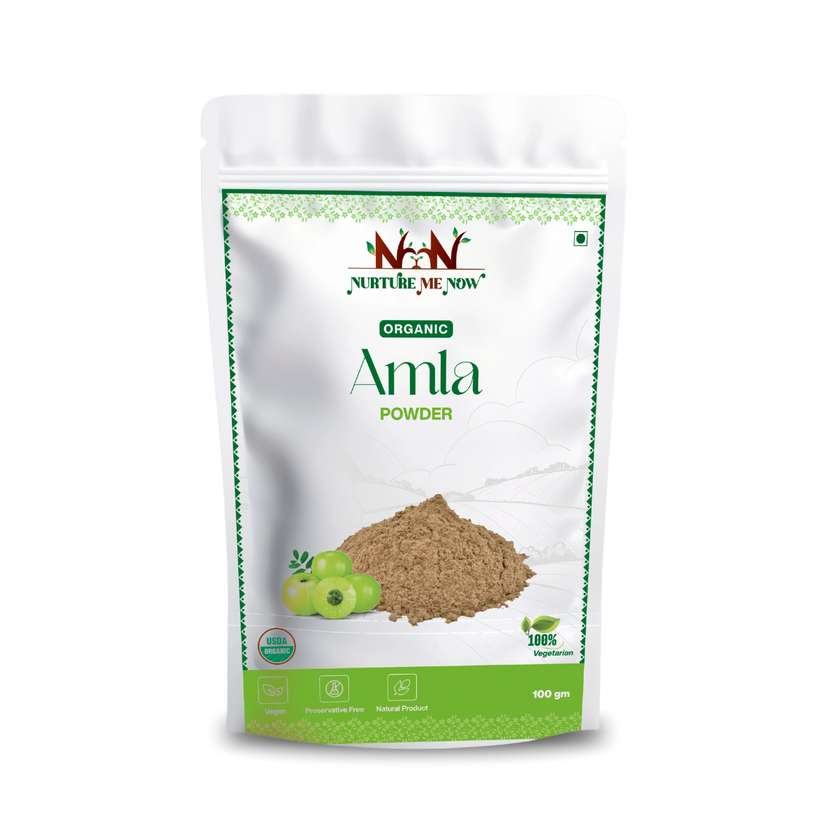 USDA Certified Organic Amla Powder 200gms