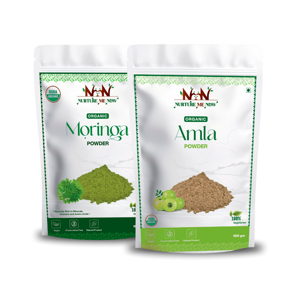 Amla + Moringa : Superfood Combo Pack