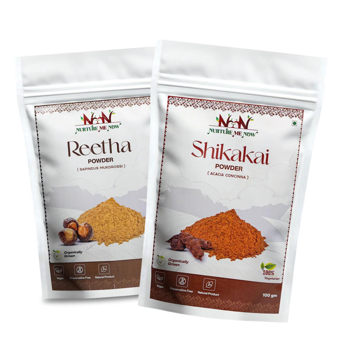 Reetha and Shikakai Powder: Nature's Hair Care Duo